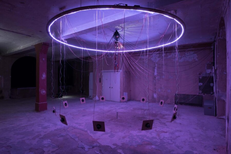 Matthew Gingold, Phase Orkestra (Werkleitz Festival 2015 .move ON ) &copy; Photo Falk Wenzel